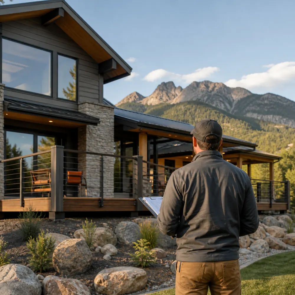 Colorado home showing connected roofing siding windows and deck services